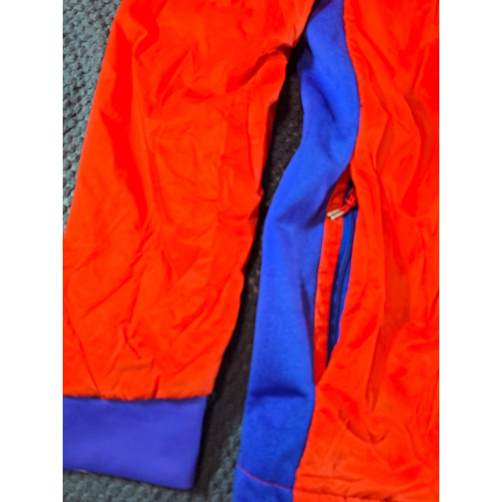 Cotopaxi Pacaya Insulated Hooded Jacket Mens Medium Colorblock Red Blue Cream - Picture 10 of 13